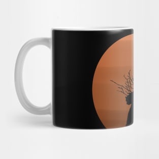 silhouette princess Mug